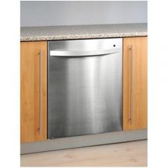 This Is An Image Of A Dishwasher Under A Counter