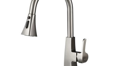 This Is An Image Of A Kitchen Faucet