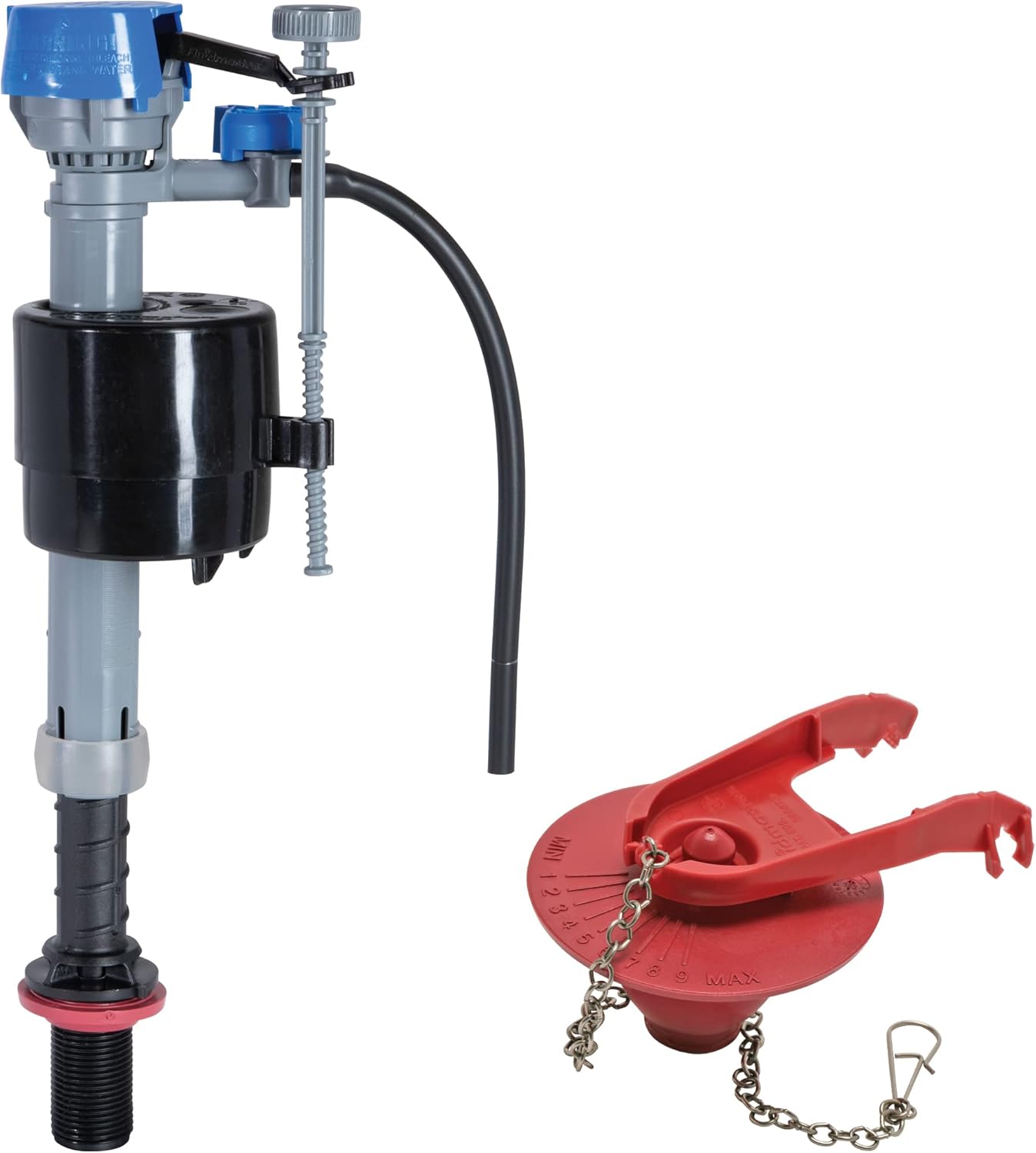 Replacing a toilet fill valve